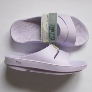 BRAND NEW - OOFOS SLIDE SANDAL - LAVENDER - WOMEN’S SIZE 10 - NWT